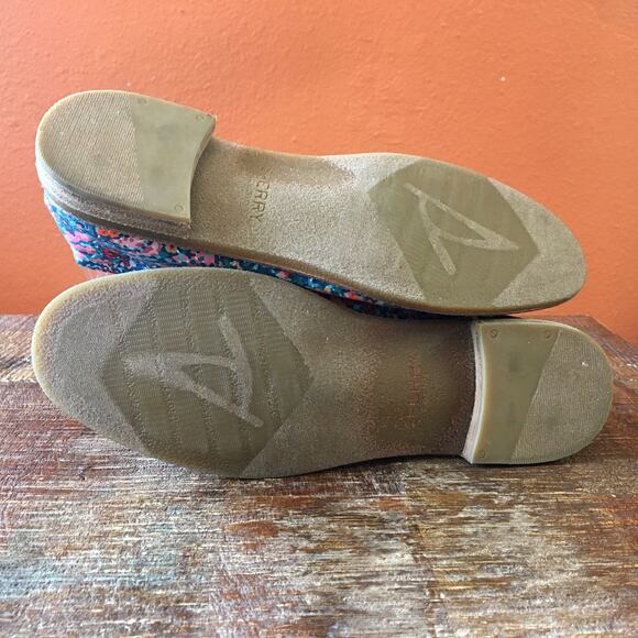 Sperry Womens Seaport Levy Loafer Flats Liberty Print Floral Slip on Womens 6.5 - Picture 7 of 11